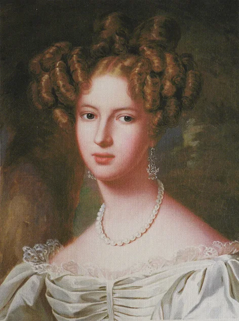 Портрет женщины ручной окрашивания 9 шт. x 20 см Смешанные хлопчатобумажные