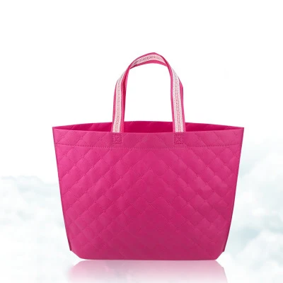 Оптовая продажа 500 шт./лот нетканые сумки для упаковки одежды рекламные