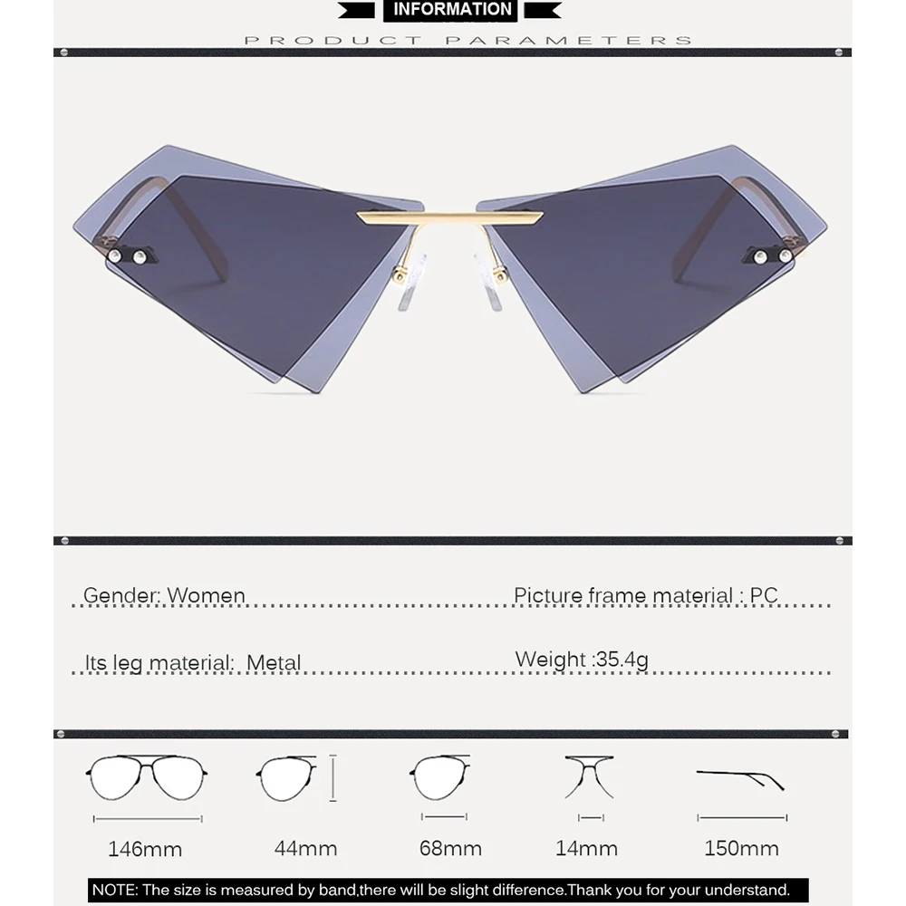 мода Летняя очки солнечные 2018 Треугольники двойной Слои ссолнцезащитные для