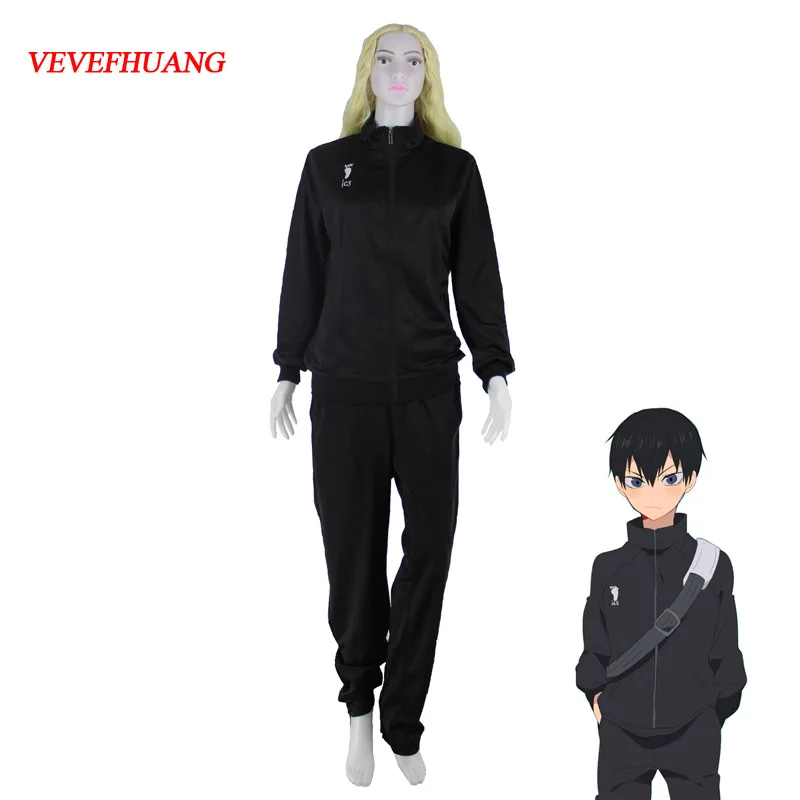 VEVEFHUANG Аниме Haikyuu форма школьной волейбольной команды (Karasuno High School Volleyball Club для
