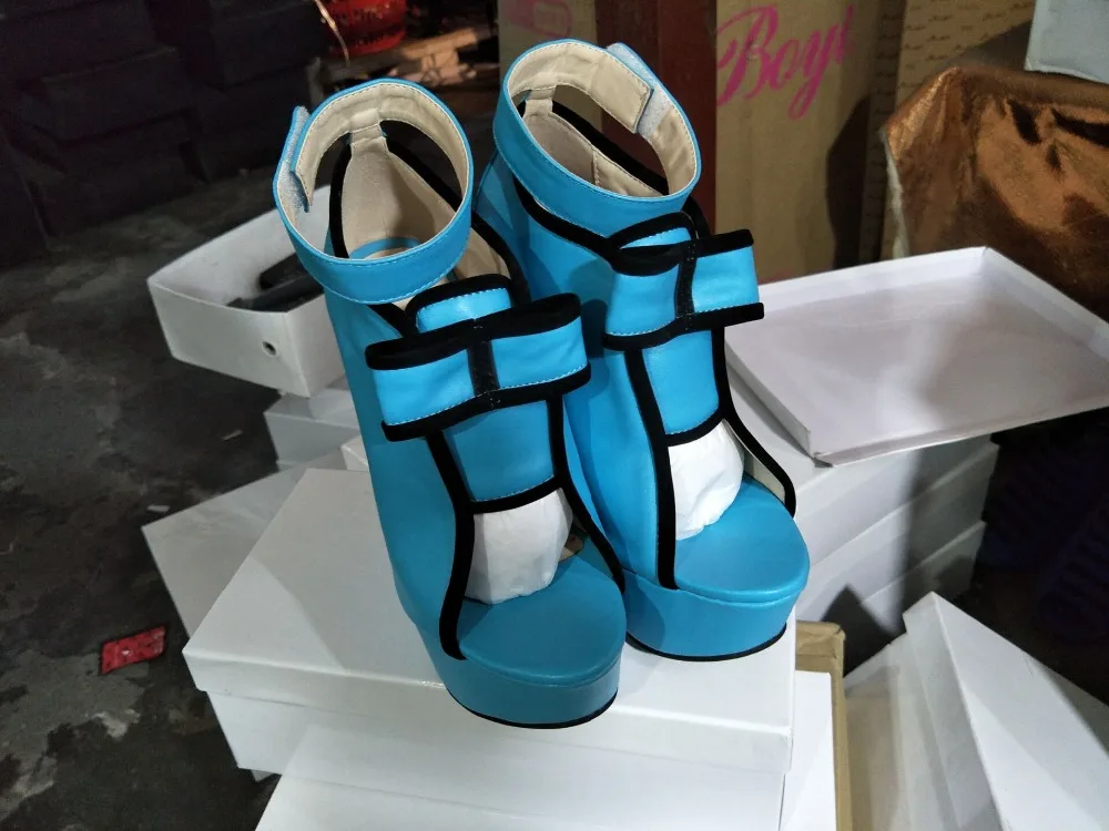 Women Sandals 2019 14.5cm wedges heel shoes peep toe pumps women shoes.SIZE:34-45 plus size sandals | Обувь