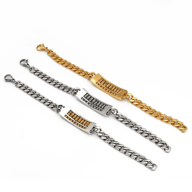 Браслет-манжета SOITIS из нержавеющей стали для мужчин и женщин | Украшения