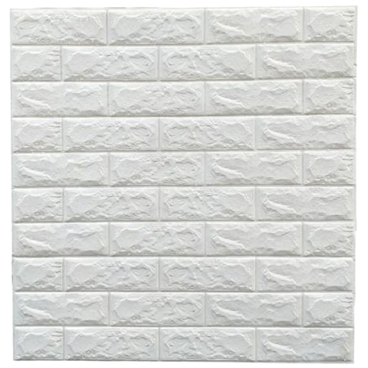 3D стены бумага кирпичи как белый розовый желтый зеленый Старые украшения