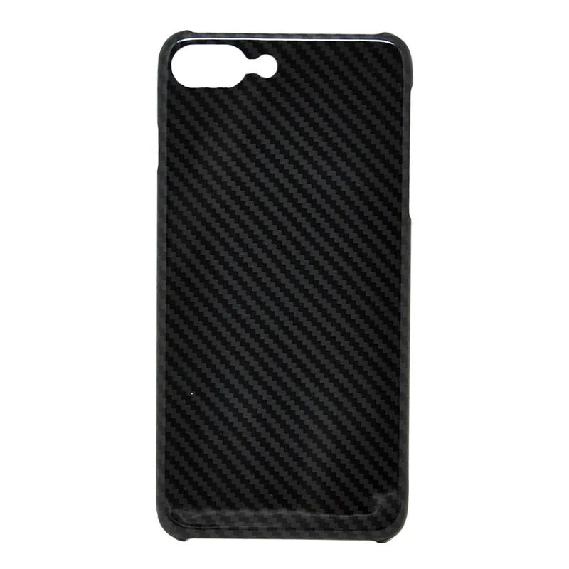 Polish Black Чехол из настоящего углеродного волокна для iPhone 7/8 Plus, Роскошный чехол для iPhone 7/8 Plus, шестигранный чехол из углеродного волокна - Цвет: Polish Black