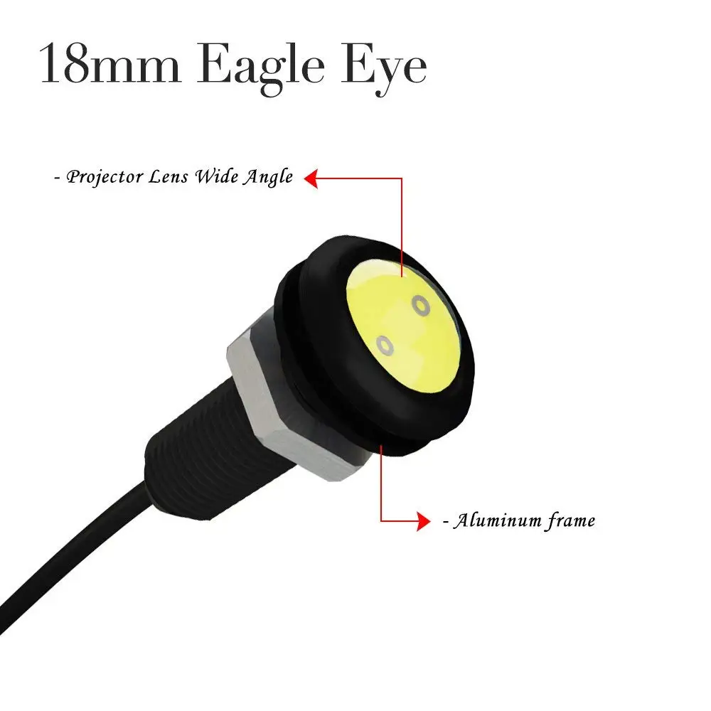 10 шт. светодиод Eagle Eye универсальный высокая мощность белый 9 Вт светодиодный