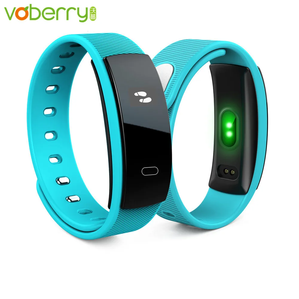 Смарт-браслет Voberry QS80 с Bluetooth фитнес-браслет измеритель артериального давления