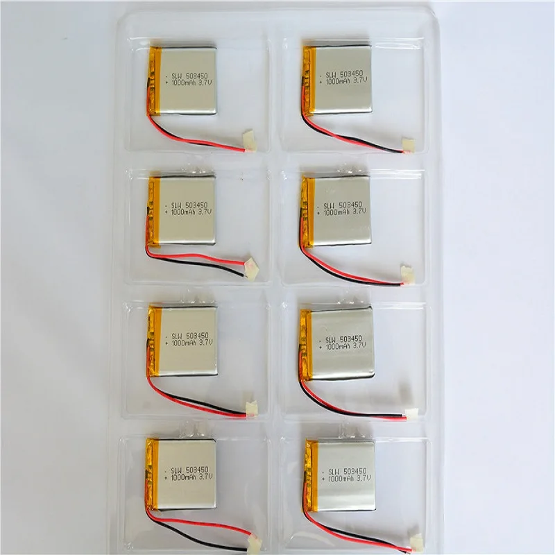 500 шт kingwei 3 7 v литий полимерные батареи полимерный аккумулятор 1000mah