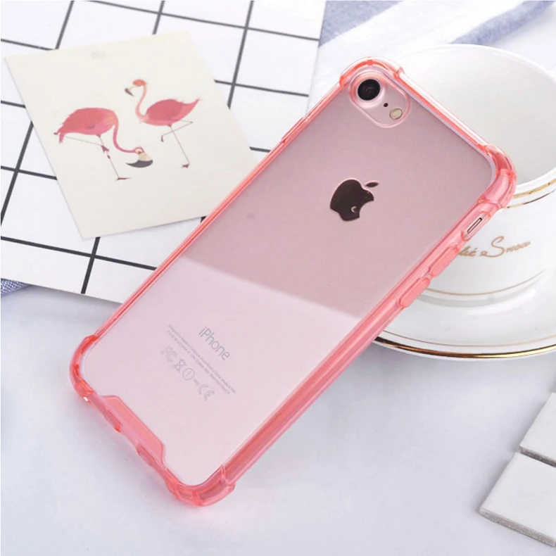 Жесткий чехол для телефона из ПК и мягкого ТПУ iPhone 11 Pro max X XS 5 5S SE 6 6S 7 8 Plus