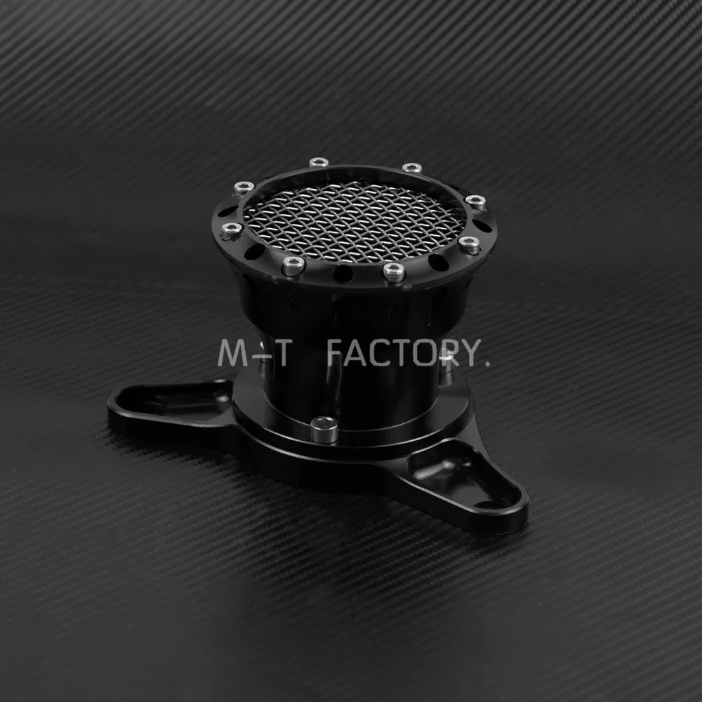 Фильтр для очистки воздуха мотоцикла Black Speed Stack алюминиевый фильтр с ЧПУ Harley Sportster