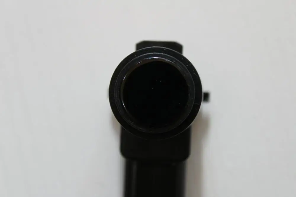 Black Автомобильный детектор, 8 датчиков, OEM de estacionamento, Парктроник, датчик парковки, 8 радиолокационных систем, серебристый, черный, белый, плоский датчик - Название цвета: Black