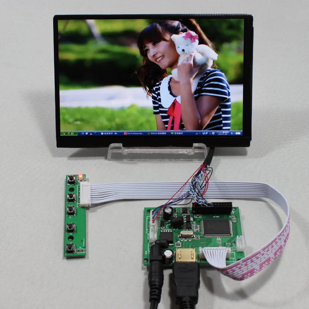 

HD MI LCD Controller Board VS-TY2660H-V1+7inch N070ICG-LD1 1280x800 IPS lcd panel