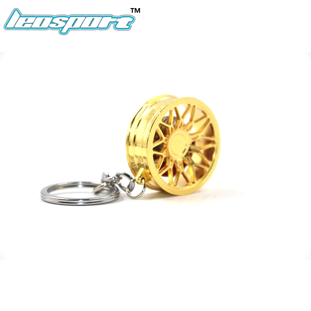 Leosport-JDM стиль колеса автомобиля Nos Turbo брелок для ключей для honda fans металл с тормозными дисками 001