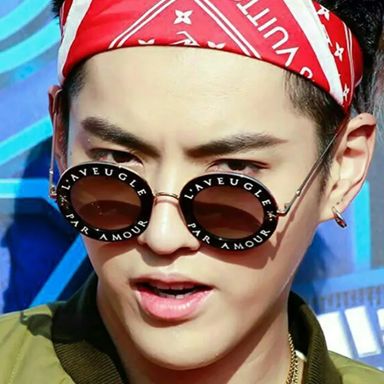 Высококачественная металлическая рама солнцезащитные очки двойные пчелы Gg