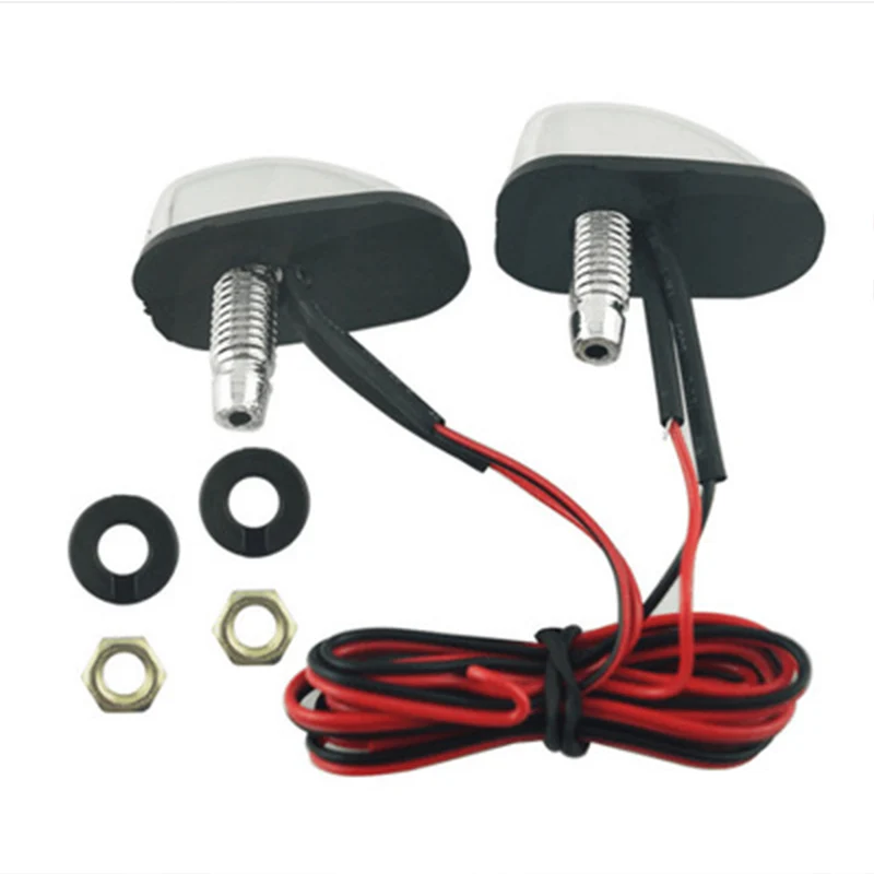 2 шт. автомобиль Форсунка щетки стеклоочистителя глаз индикатор сигнала