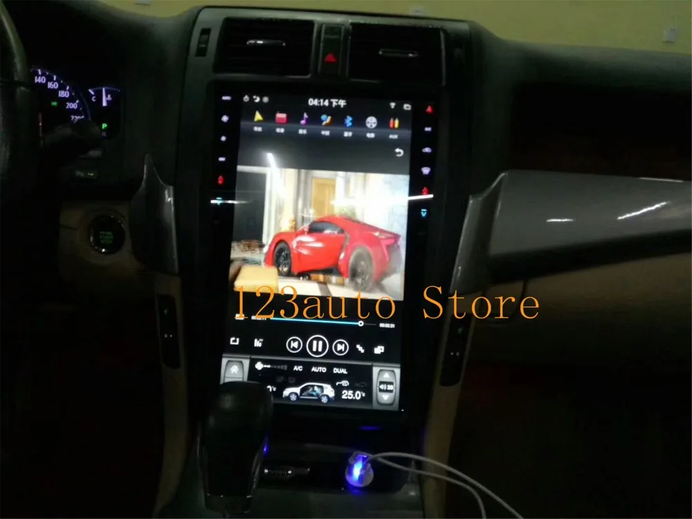 13,6 дюймов вертикальный Tesla стиль Android 8,1 автомобильный DVD gps плеер мультимедиа для Toyota crown 2010 2011 2012 2013 px6 NAVI