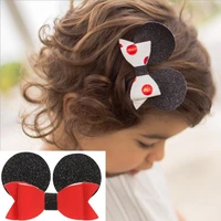 new cute cartoon ears children hairpin girls kids hair clips bows barrettes hairpins accessories for children headdress headwear