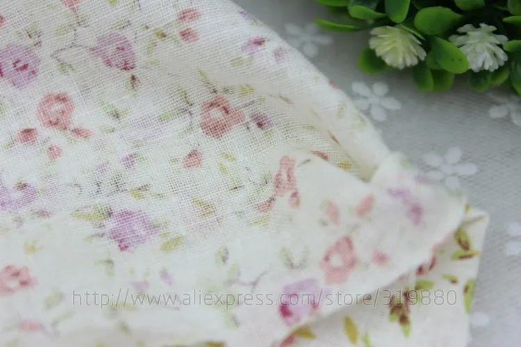 Цветочная хлопчатобумажная ткань для одежды DIY лоскутное шитье постельные принадлежности BagTalasite Love Yellow 6 шт. текстильная ткань для дома 40*50 см