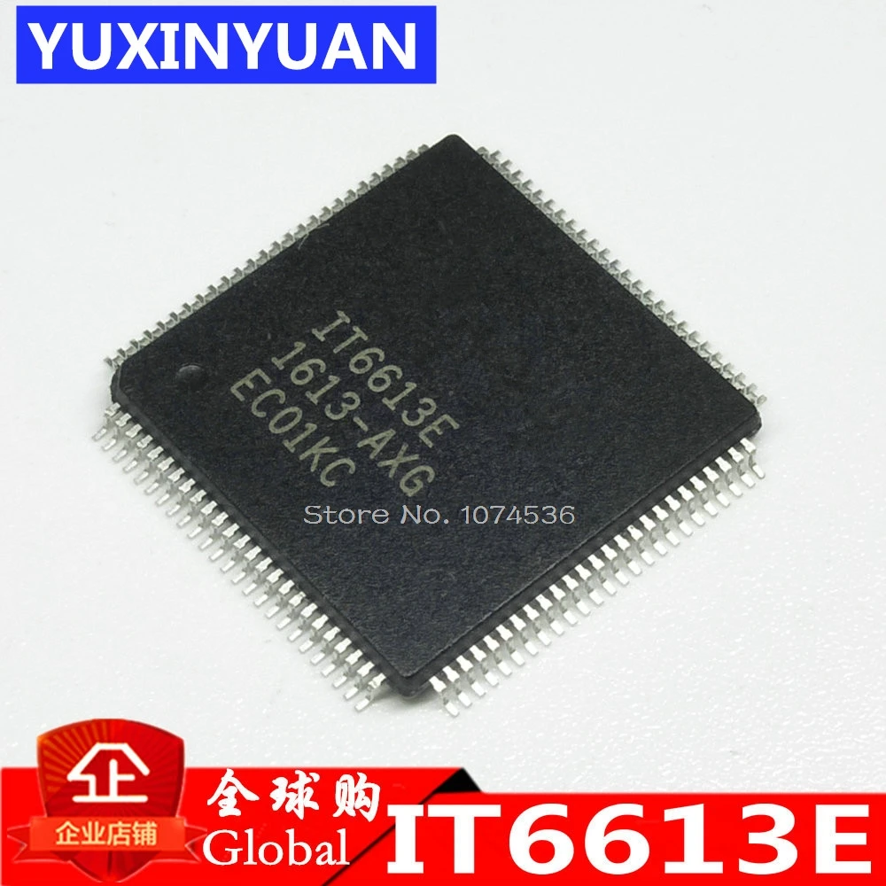 

1pcs IT6613E-AXG IT6613 IT6613E QFP HDMI 1.4 Transmitter with 3D Support in stock