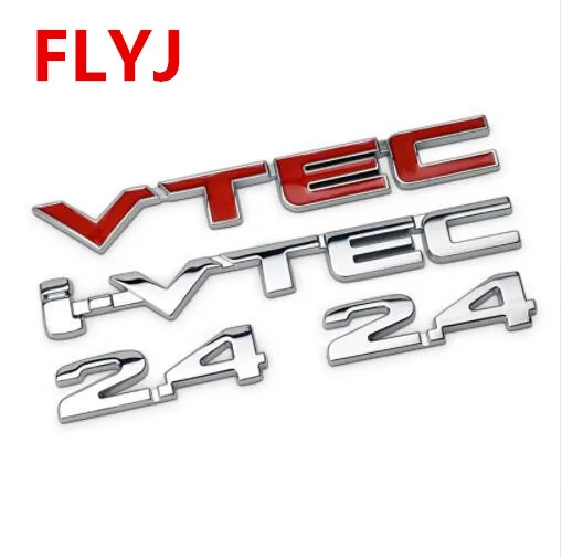 Металл i VTEC V TEC 2 4 Автомобильная наклейка эмблема хром значок наклейки для Honda Accord