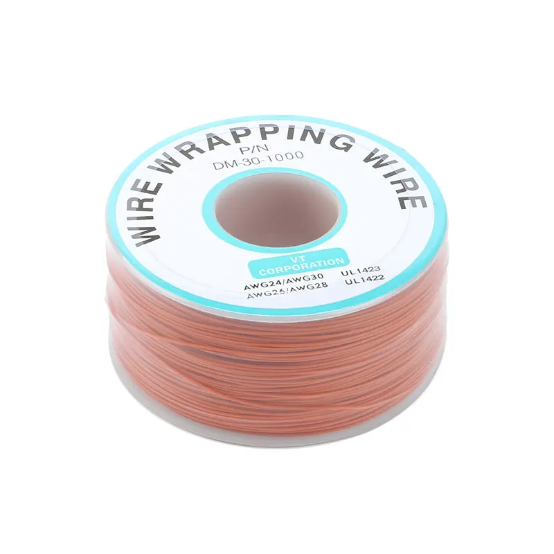 250 м/лот 30 AWG оберточный провод 10 цветов одножильный медный кабель Ok провод электрический провод для ноутбука Материнская плата PCB припой