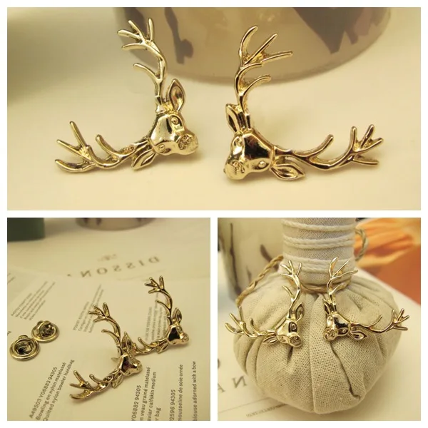 Винтажная металлическая заколка в виде насекомого животного птицы банта для