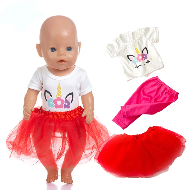 Новинка 2019 платье для отдыха кукольная одежда подходит 43 см детская аксессуары