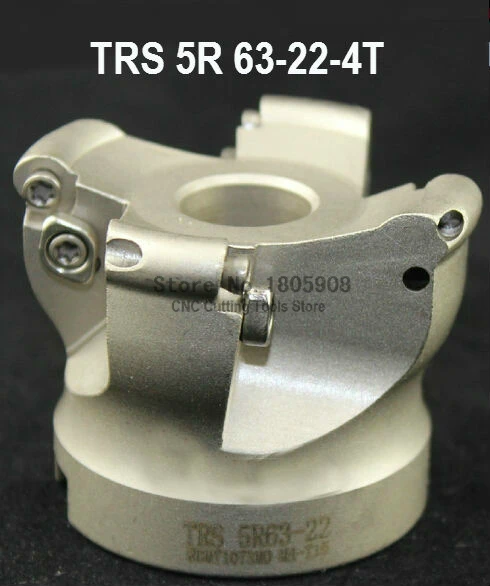 

Free Shopping TRS 5R-63-22-4T Face End Milling Cutter Indexable Flat Roughing Cutting ,CNC Milling Cutter