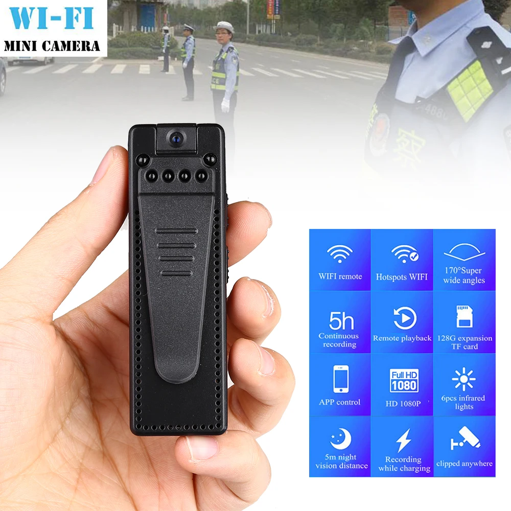 Ручка cam A12 HD1080P wifi камера тело маленькая s запись для суд доказательства DVR