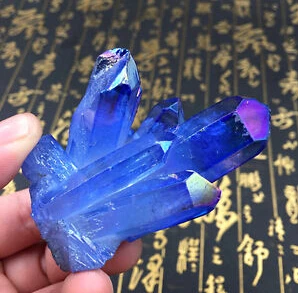 100 г редкие радужные color FLAME AURA кварцевый кристалл целительные образцы | Дом и сад