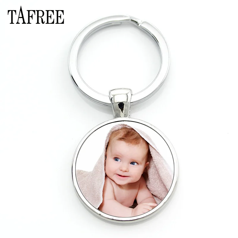 Бесплатная доставка персонализированные брелки для ключей TAFREE детей мамы папы
