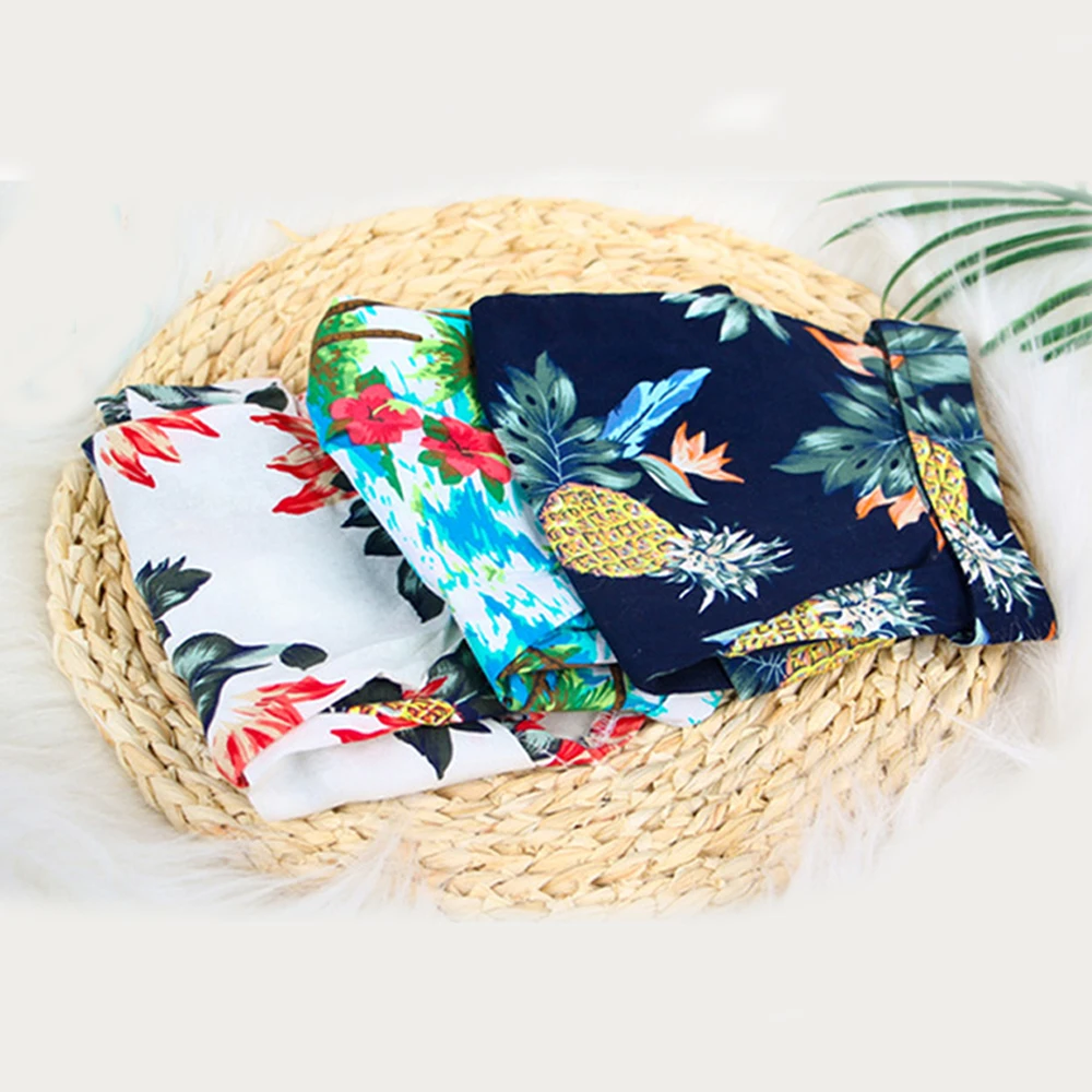 Рубашки для собак и кошек летняя пляжная одежда жилет Одежда питомцев футболка с