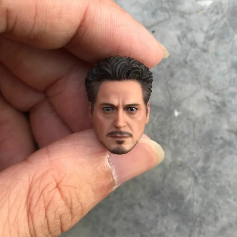 Изготовленные на заказ 1/12 весы Tony Head Sculpt для Железного человека Фигурки Коллекция игрушек предпродажа