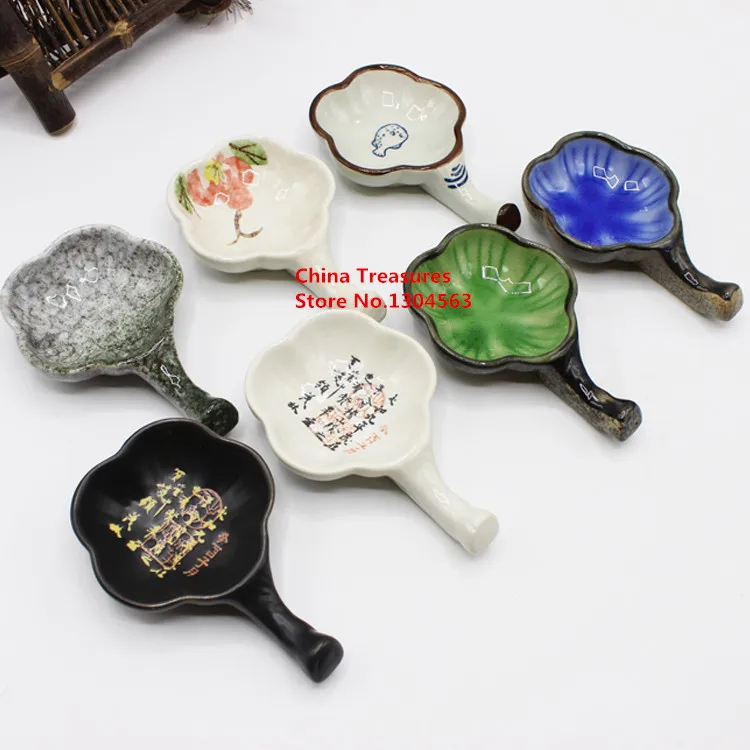 1 piece,Ceramic Ink Dish Paint Plate Chinese Brush Penholder  Art School Supplies