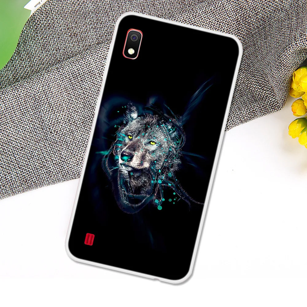 Новый чехол с рисунком для Samsung Galaxy A10 Силиконовые мягкие чехлы из ТПУ милыми