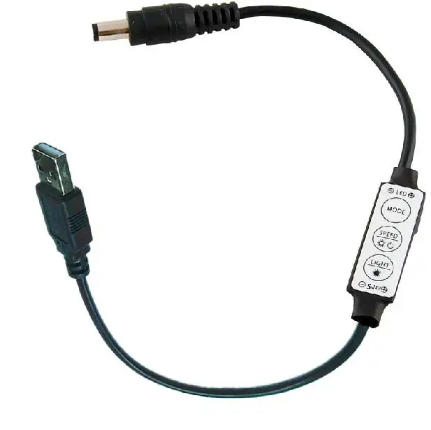 Черный USB 3 ключа черный светодиодный пульт дистанционного управления DC 5 V-24 V светодиодный 3528 5050 полосы света светодиодный диммер 6 V Мини Яркость затемнения для одного цвета - Цвет: Черный