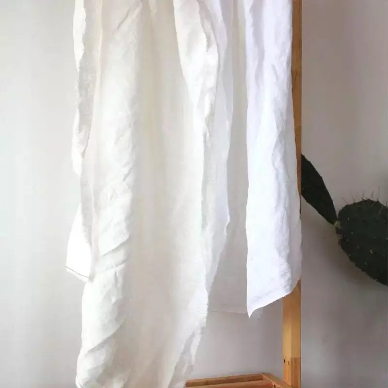 Льняная ткань шириной 147 см из 100% чистого льна вымытая камнями рубашка фабрика