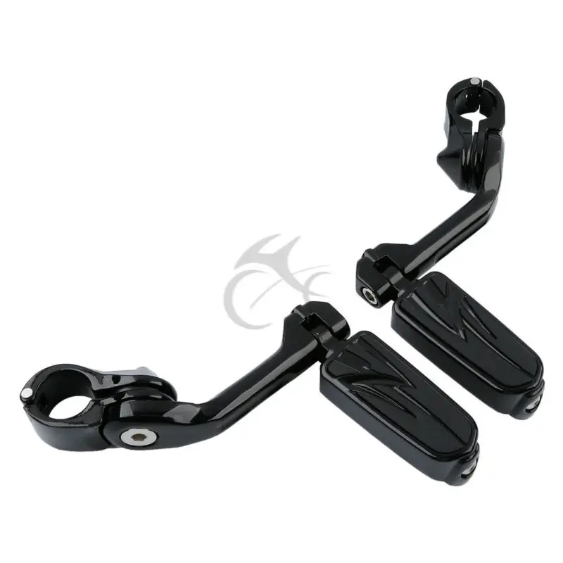 Племенные Гольфы 32 мм защита двигателя длинное Угловое крепление для Harley Honda FLHR