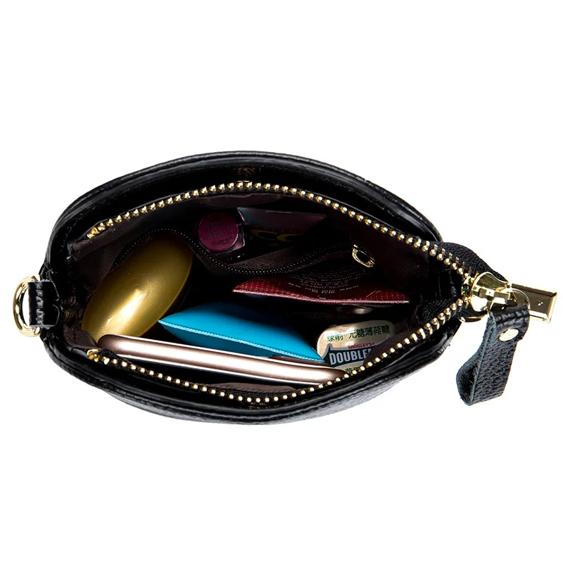 Комфортный фирменный дизайн женская сумка на мобильный телефон из натуральной