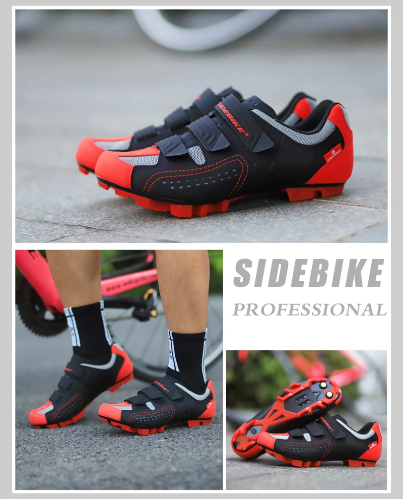 Sidebike велосипедная обувь mtb мужская женская обувь для гоночного велосипеда MTB обувь для горного велосипеда кроссовки профессиональная самофиксирующаяся дышащая SD-013