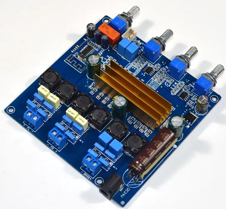 Новейший DC18V-24V TPA3116 Bluetooth 4 2 100 Вт + 2*50 1 канальный Класс D Цифровой аудио сабвуфер