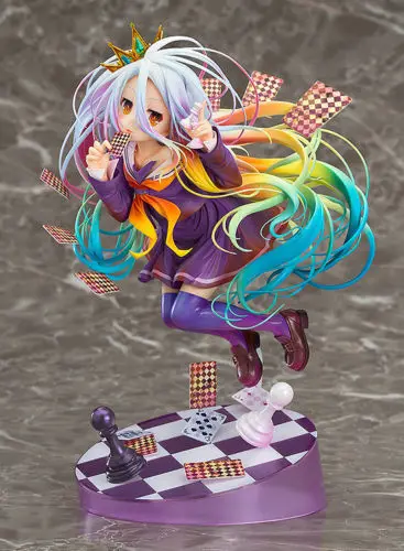 Anime No game life Shiro Card Ver. 1/8 весы ПВХ Рисунок Новый 19 см|Игровые фигурки и трансформеры| |