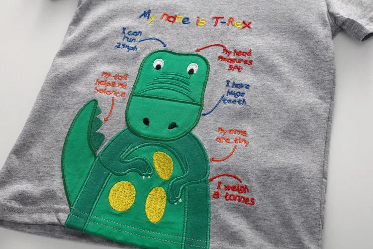 Новые летние футболки для мальчиков 2018 детская одежда с короткими рукавами и