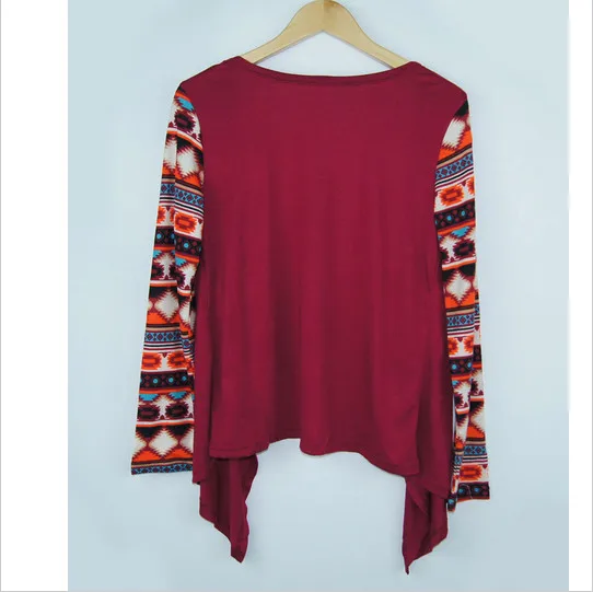 Новинка 2017 года ацтеков с длинным рукавом Для женщин кардиган женский