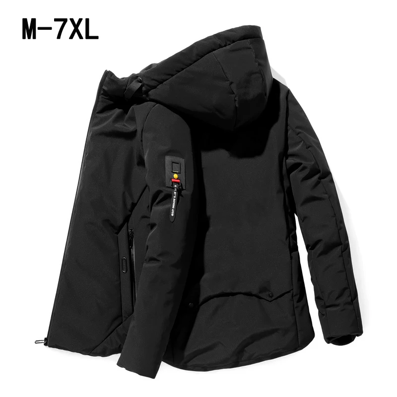 Зимняя мужская куртка пальто 2021 Новый Slim Fit стенд одежда ПОДБИТАЯ хлопком с