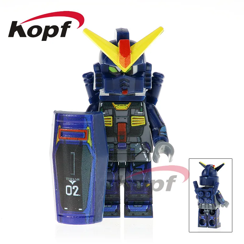 PG2006 Without Box KF542 Одиночная строительные блоки Halo Spartan Solider с реальным металлическим оружием кирпичи Экшн фигурки Обучающие Подарочные игрушки для детей - Цвет: PG2006 Without Box