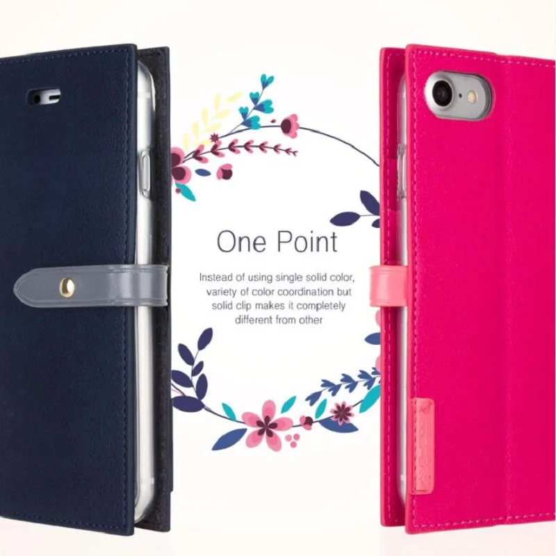 WHOLESALE mercury goospery Romance Diary card wallet stand case cover bag for iphoneX 6 7 8 6S PLUS 5S 5C SE OEM FACOTYR PRICE |