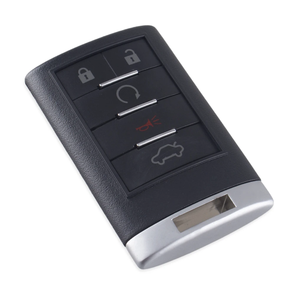 KEYYOU 5 кнопок запасной дистанционный ключ-брелок от машины подходит для Cadillac CTS
