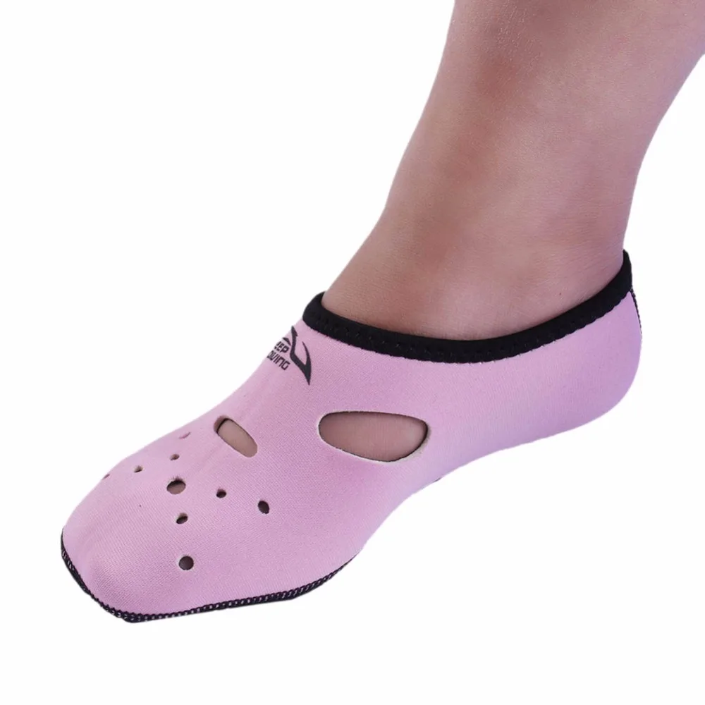 Новинка Брендовые неопреновые короткие пляжные носки с плавниками Нескользящие