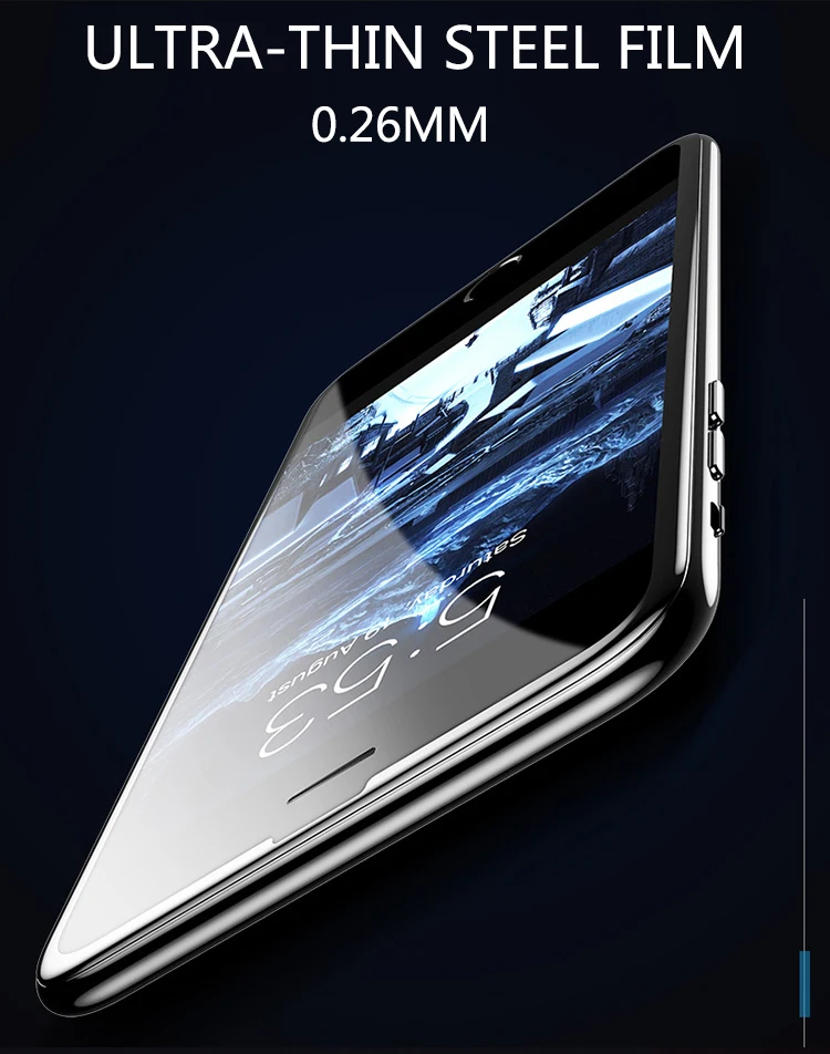 9H HD полное покрытие закаленное стекло для iphone 7 8 6s plus стекло iphone 7 8 Защита экрана для iphone 6 plus 7 plus стеклянная пленка