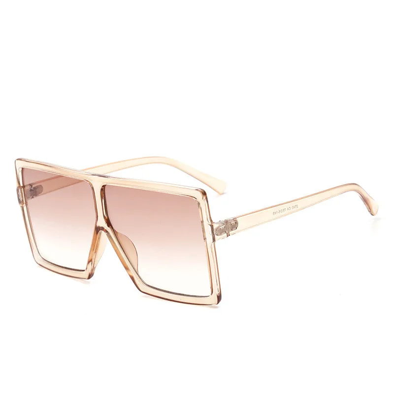 Женские квадратные солнцезащитные очки оверсайз винтажные дизайнерские |